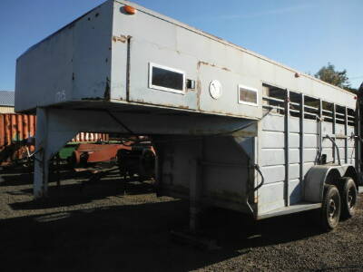 Gooseneck Stock Trailer