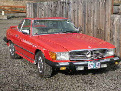 1986 MERCEDES Convertible