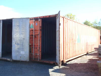 (2) Shipping Containers