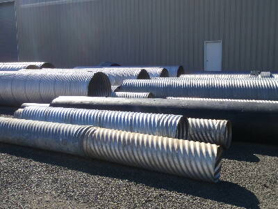 Assorted Galvanized Culvert