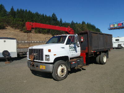 GMC Top Kick Crane / Dump Tk