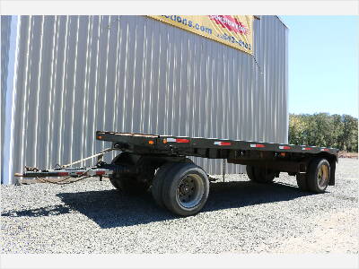 22' Flatbed Pup Trailer