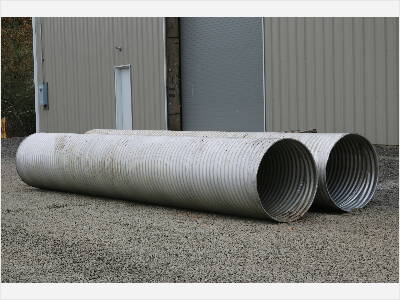 36in x 20ft Galvanized Culvert