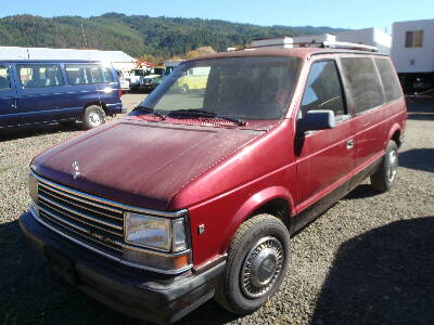 1989 CHRYSLER Plymouth Van