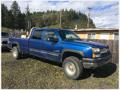 2004 CHEVROLET 2500 Diesel 4x4