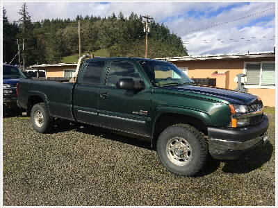 2003 CHEVROLET 2500 Diesel 4x4