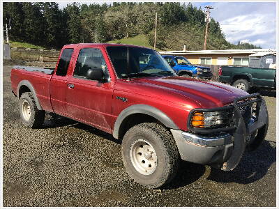 2002 FORD Ranger XLT 4x4