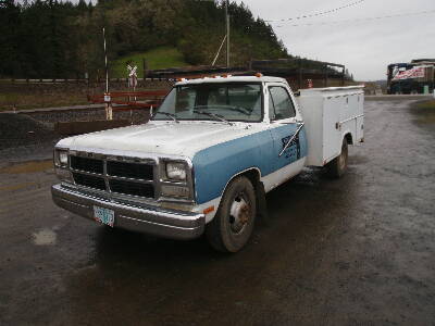 1991 DODGE D350 Service Truck