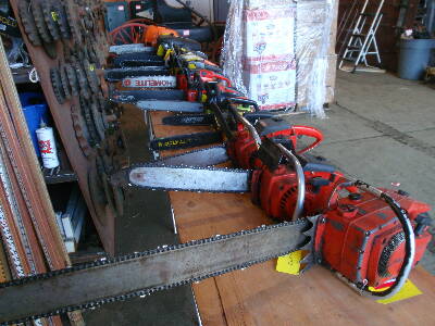 Assorted Chainsaws