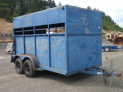 12' Stock Trailer