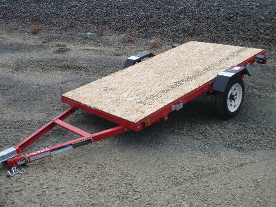 4' x 8' Flatbed Trailer