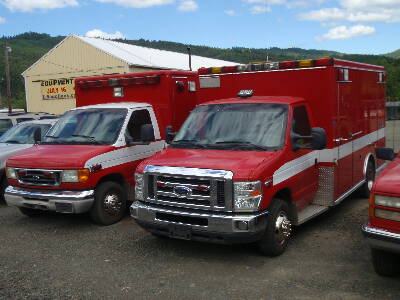 (2) FORD E350 Ambulance