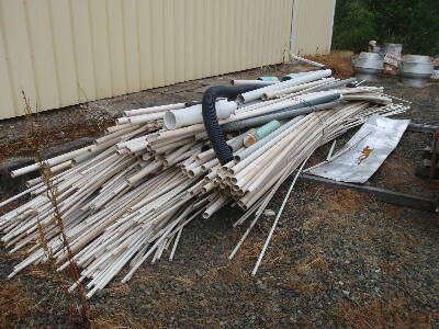 Assorted PVC Pipes