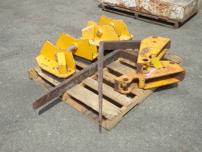 Backhoe Forks and Pads