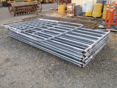 Galvanized Panels and Gates