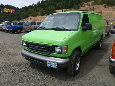 2003 E350 Cargo Van