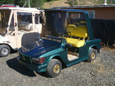 MERCEDES Golf Cart