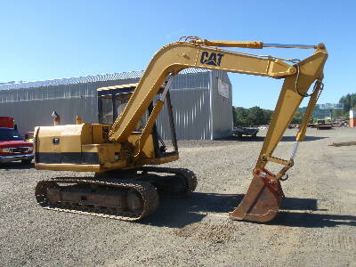 CAT 307 mini excavator