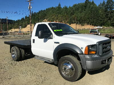 2006 FORD F450 Flatbed Truck