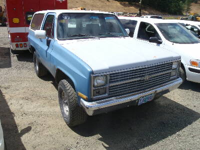 1983 CHEVROLET Blazer