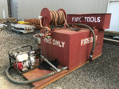 Slide-In Fire Tank with Tools